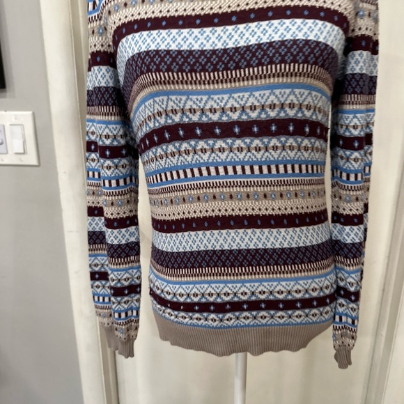 Ann Taylor Fair Isle Sweater Size S - Picture 4 of 10